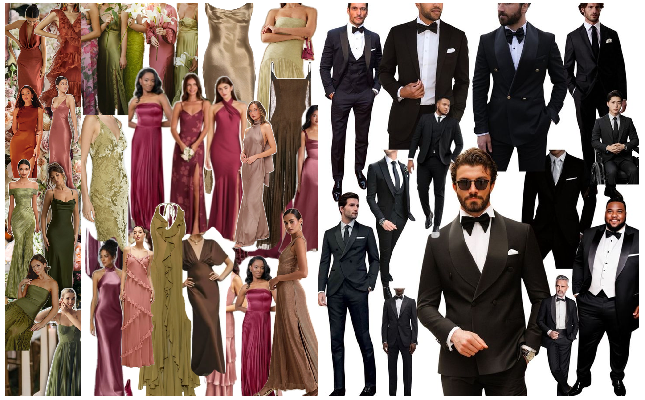 Image of examples of expected dress code
